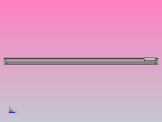 直驱直线电机轴TPA-LNP-230D-P31-L2400-C-1-3-C-10-N3(磁栅尺)左视缩略图