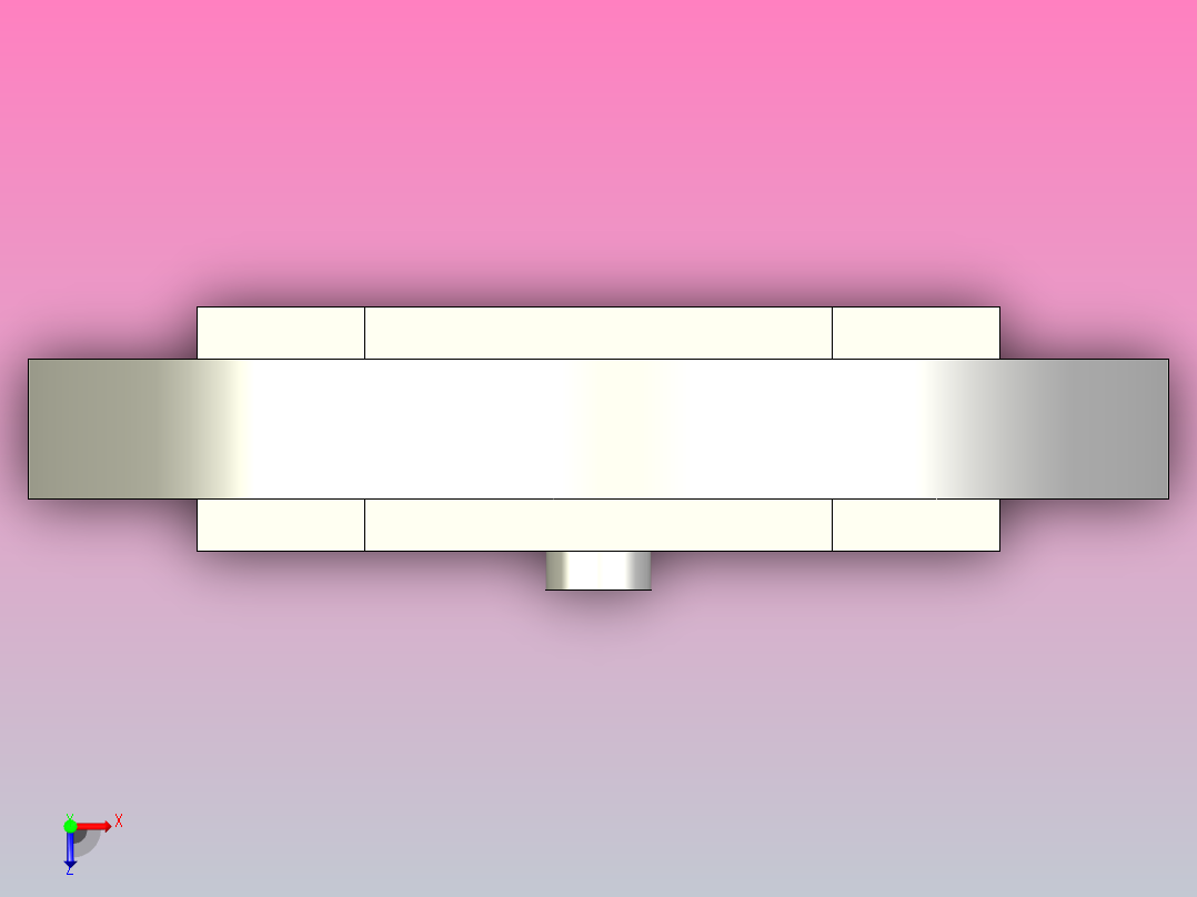 张力可调型链条导向件[DPBAA-08A-1-1]俯视图