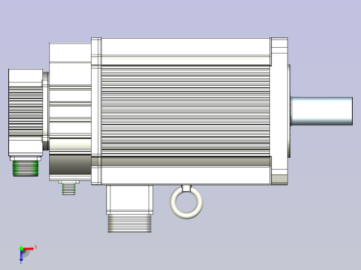 富士伺服电机 GYH552-BRAKE俯视缩略图