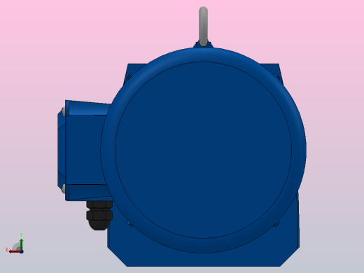 RF147法兰轴伸式安装斜齿轮减速机RF147-Y90-4P-280M-M1-0°-Φ450后视缩略图