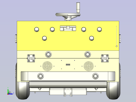 Agv自动导航车3D模型左视缩略图