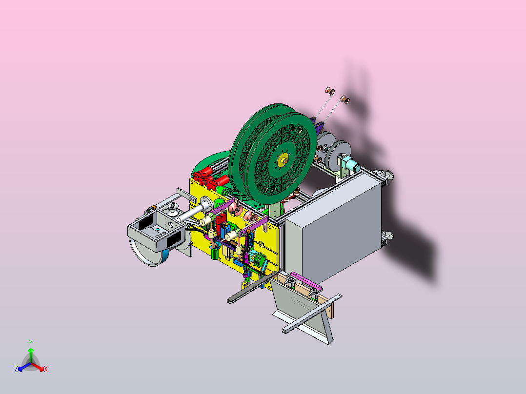 插端子自动机主视图