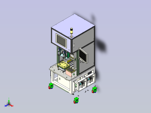一款IP电池组装3D图纸