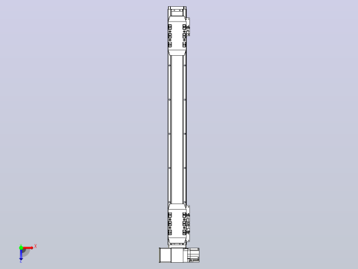 皮带直线轴双滑块型TPA-GCBS-50-P42-L200-LP-M10-N3俯视缩略图