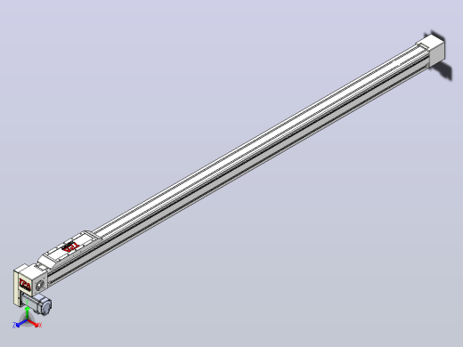 伺服电机集成皮带传动直线执行器TPA-OCB-80-140-L1850-LP-P40-N3