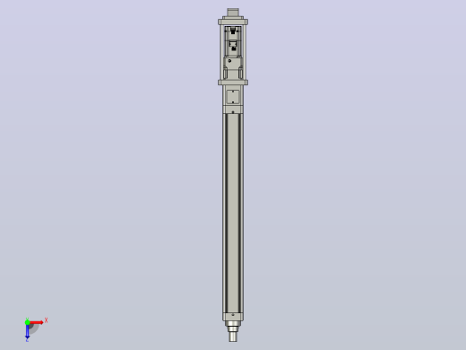 轻载电动缸TPA-ESR80-2510C-L800-M-CA-W-P75-JX-C3俯视缩略图