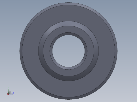 多套GBT9163自润滑向心关节轴承3D模型Solidworks设计左视缩略图