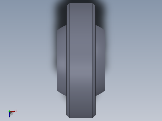 多套GBT9163自润滑向心关节轴承3D模型Solidworks设计俯视缩略图