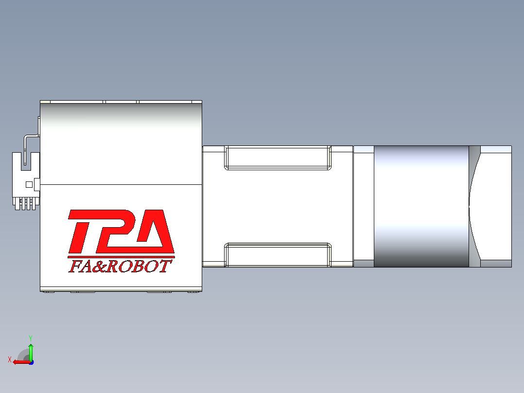 带式直线轴半闭式TPA-ONB-80-170-L1550-DL-J60-N3后视图