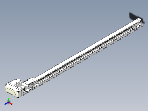 滚珠丝杠直线轴内置导轨TPA-GCR-40-1210C-L800-MR-M10-N3主视缩略图