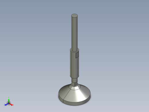 DGC80F-M16-L200-C1 DGC80F不锈钢全密封万向调整脚蹄主视缩略图