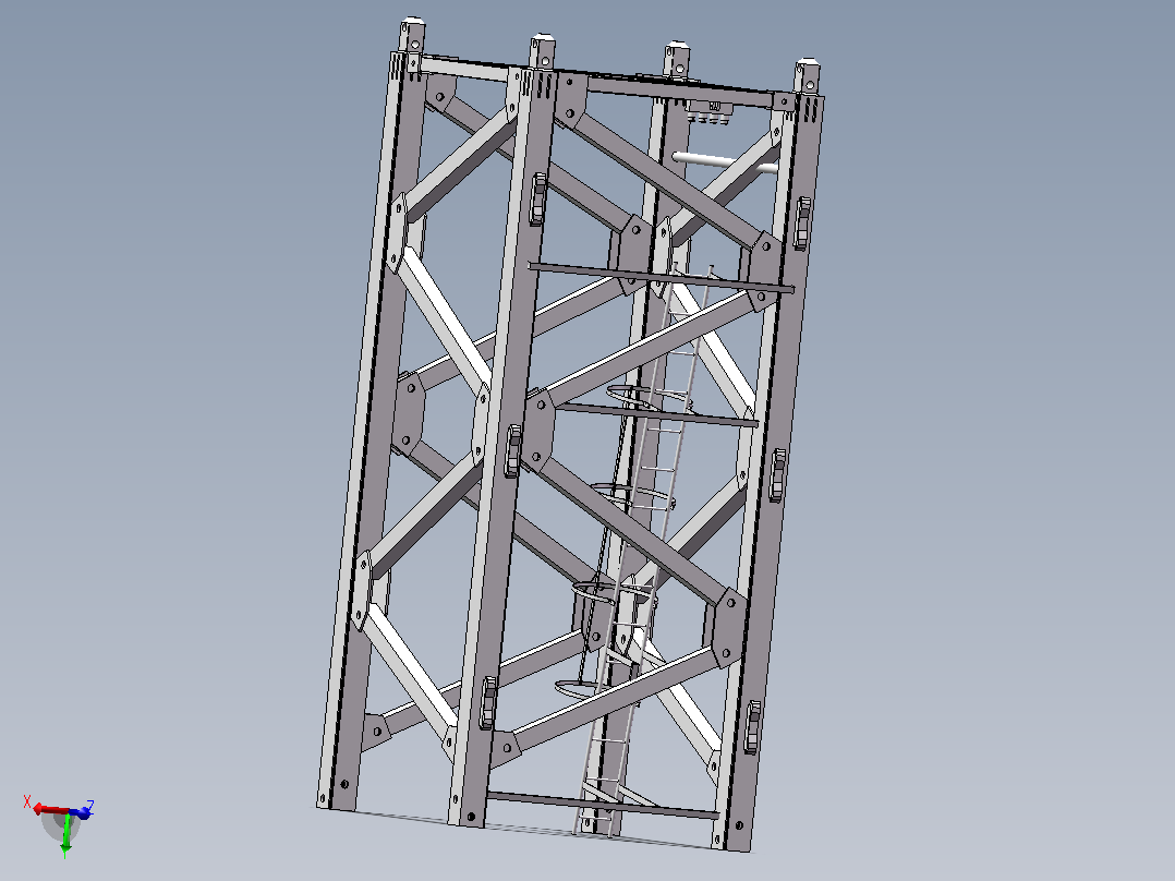 标准节框架主视图