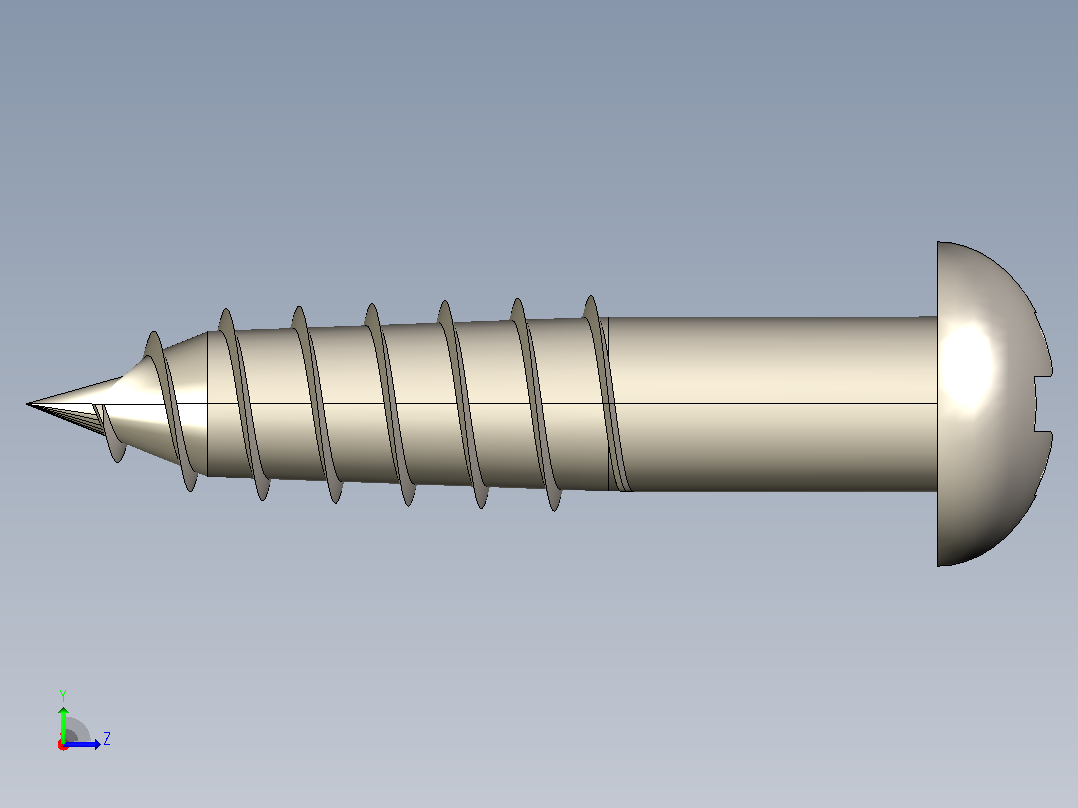 B2001301-MNPNP-STGSC-4.8-25 (木螺钉)左视图
