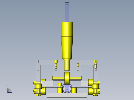 长尺寸滑动机构左视缩略图