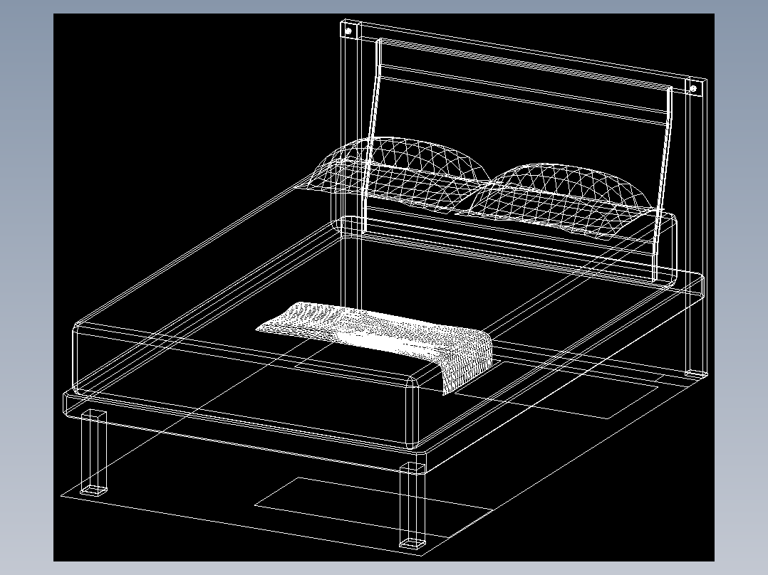 室内家具和灯具等的模型十-J-B04