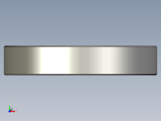 滚筒轴承3D设计图前视缩略图