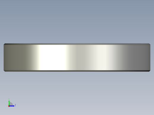 滚筒轴承3D设计图左视缩略图