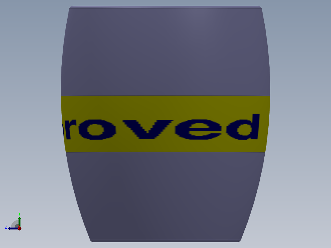 创意杯子设计右视图