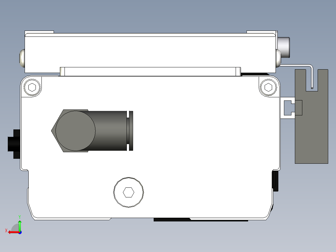 Toyo东佑达直线模组-ECH10-400-BC-400W-C4反后视图