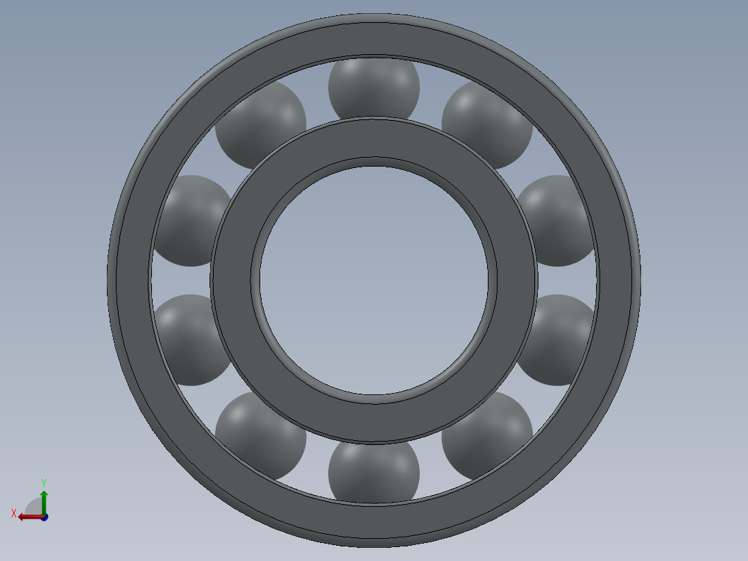马自达2.5升KL V6飞轮导向轴承后视图