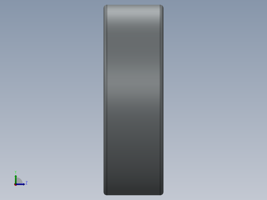 马自达2.5升KL V6飞轮导向轴承左视图