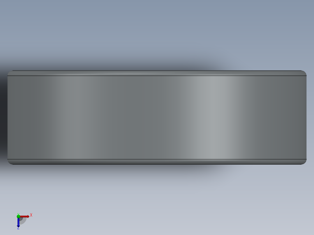 马自达2.5升KL V6飞轮导向轴承俯视图