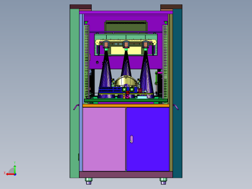 基于视觉系统的汽车车速表检测台后视缩略图