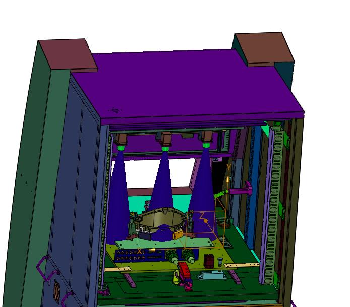基于视觉系统的汽车车速表检测台