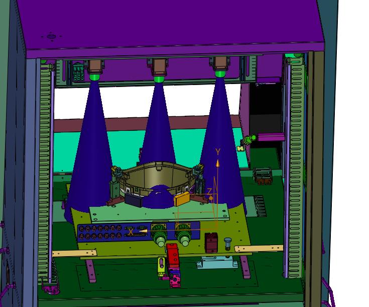 基于视觉系统的汽车车速表检测台