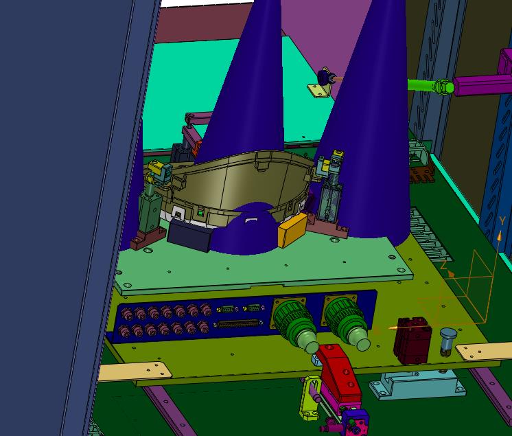 基于视觉系统的汽车车速表检测台