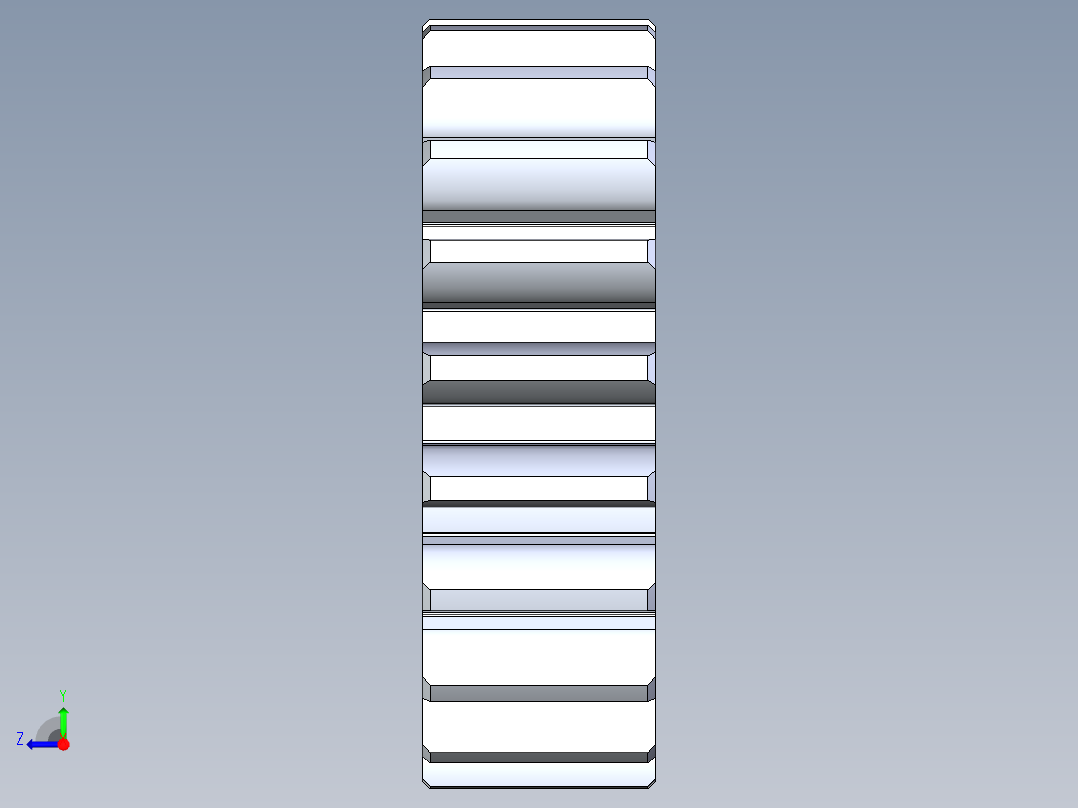 正齿轮-m1.5 20PA 20t Spur Gear右视图