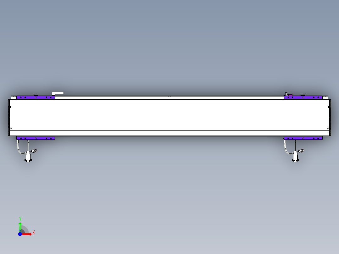 威洛博VL系列3d模型模组2VL17E2Y-S1050前视图