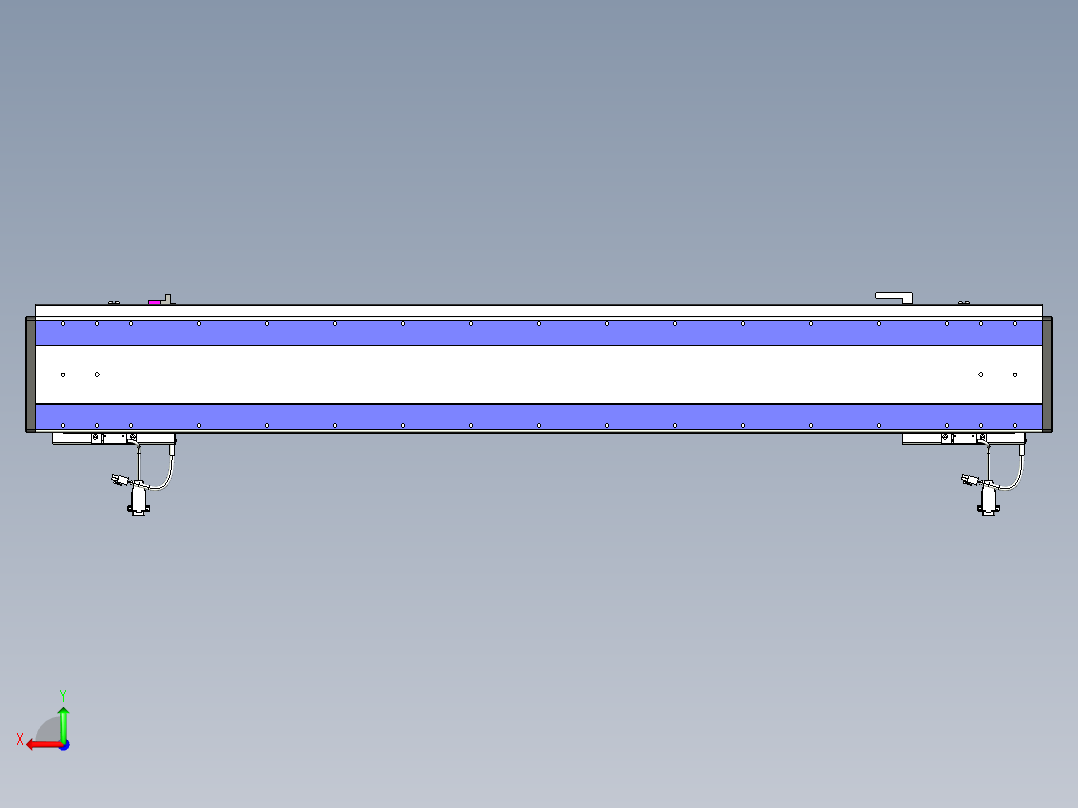 威洛博VL系列3d模型模组2VL17E2Y-S1050后视图