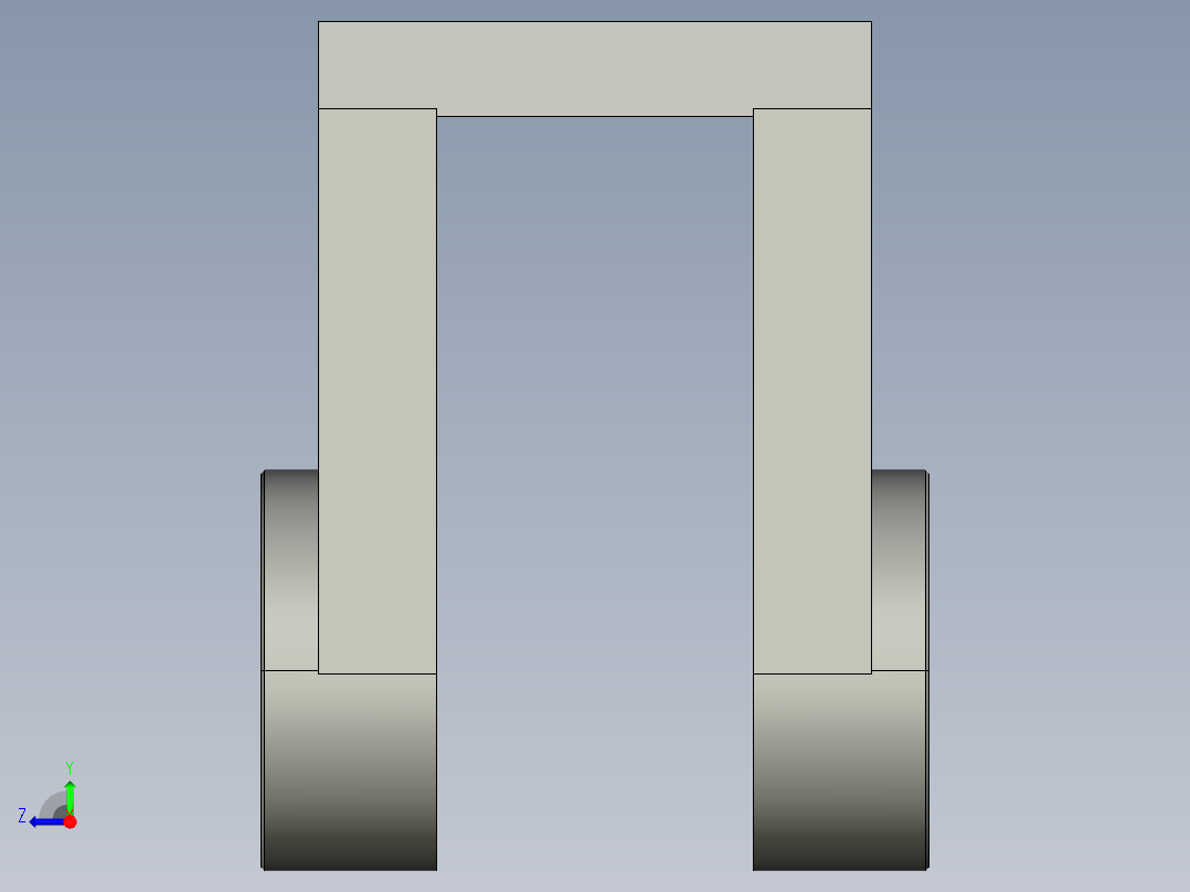 德克斯TUNKERS气缸数模A10_SCHWENKTRAVERSE_234922右视图