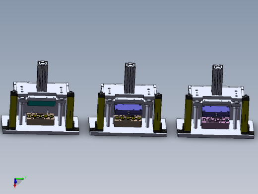 贴胶组装镜片治具