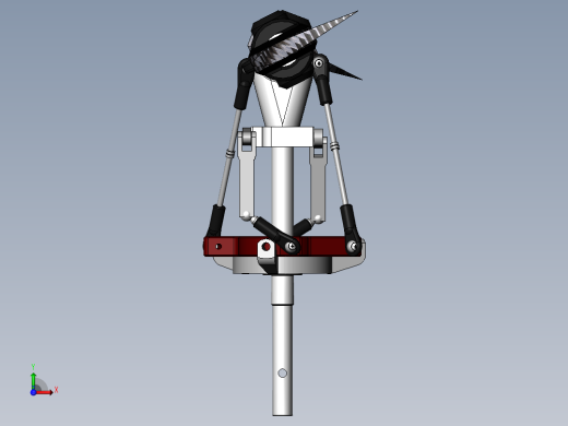 Trex 500 RC遥控直升机旋翼前视缩略图