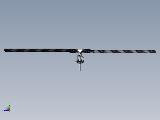Trex 500 RC遥控直升机旋翼右视缩略图
