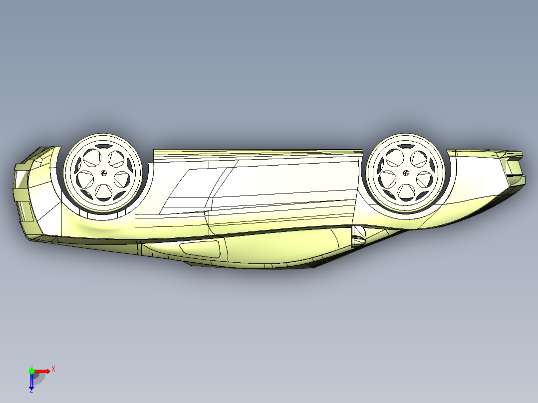 汽车3 (12)俯视图