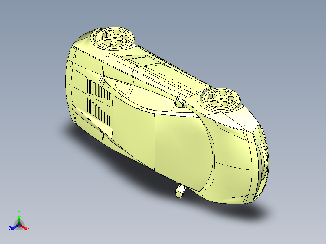 汽车3 (12)正等轴测图