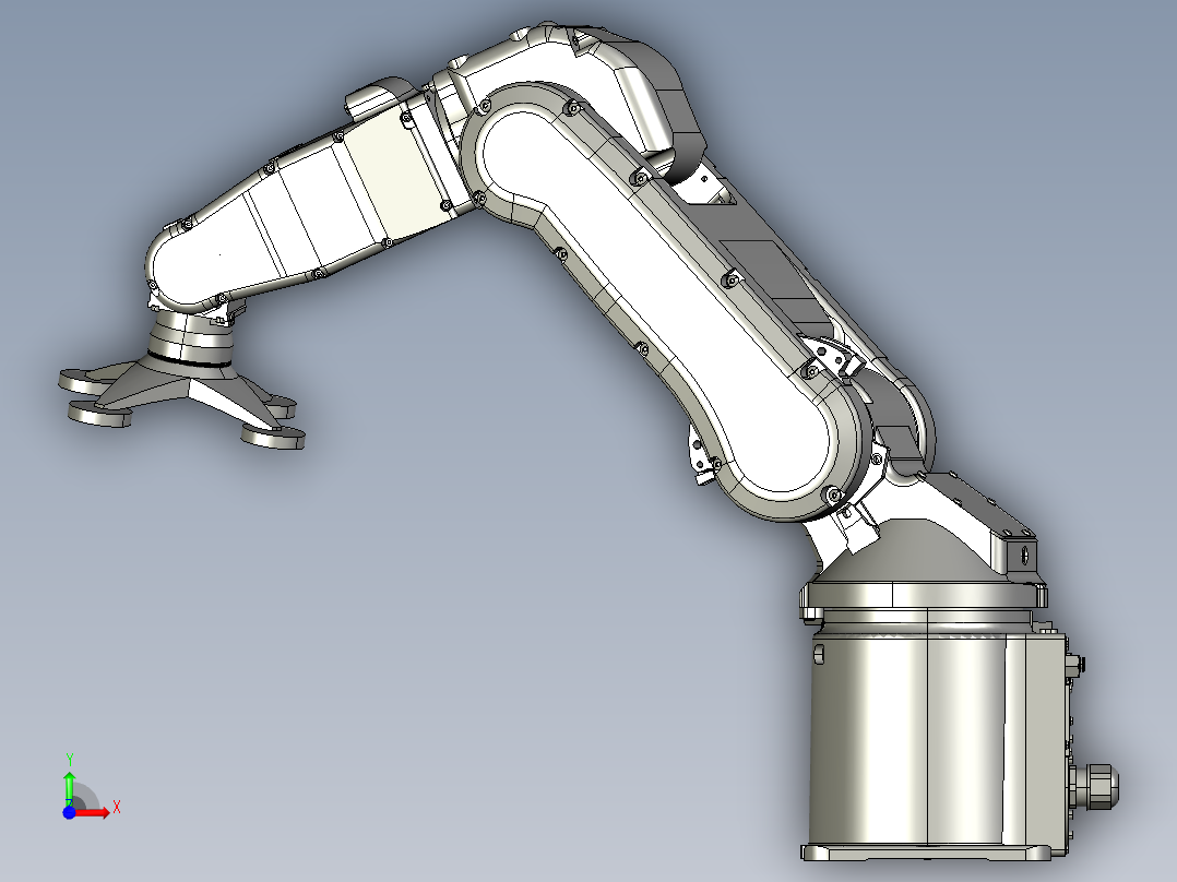 转运机械臂前视图