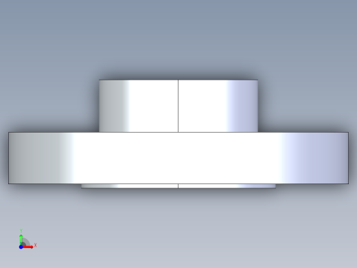 CPVC管件26-Sch80_Flange Vanstone_SOC_9854-015_1.5in前视缩略图