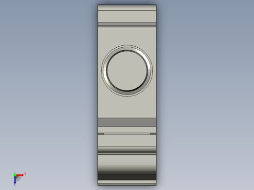 基恩士FS-V31C(P)_kc图纸模型俯视缩略图