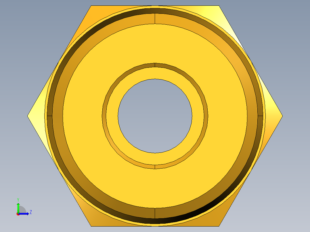 扩口式工业通用硬管接头Male Connector 48F-4-4左视图