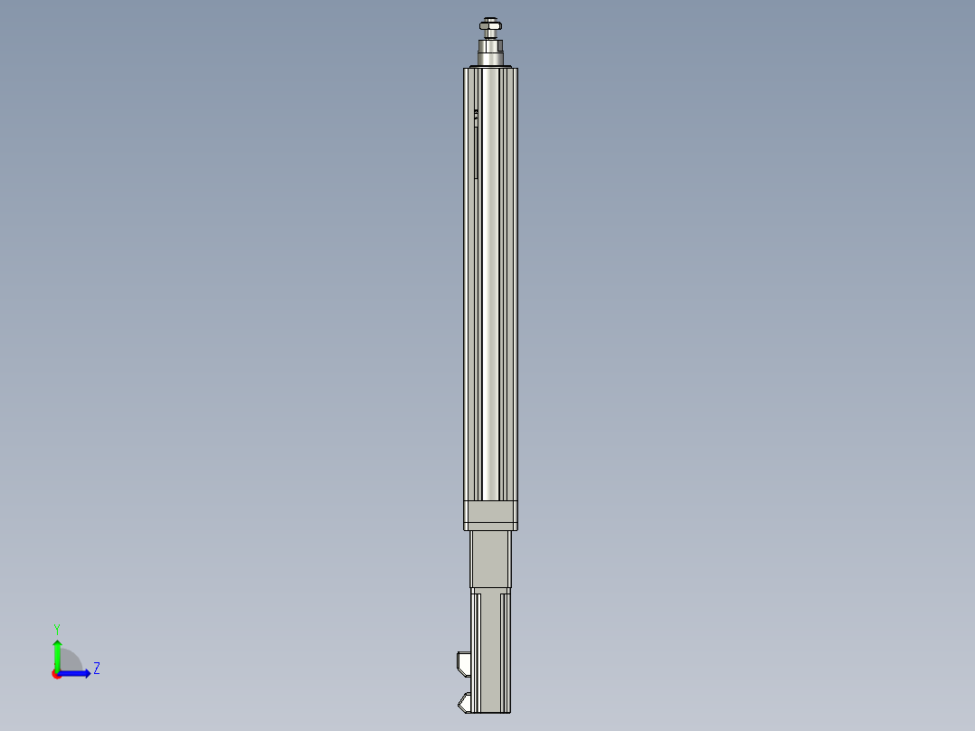12VZ电动缸-VZ5-S300-BC左视图