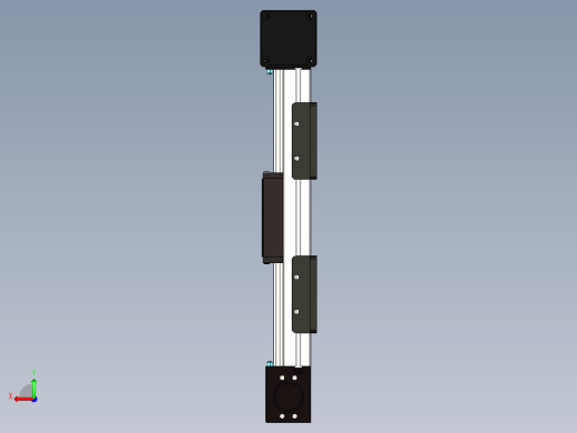 同步带滑台后视缩略图
