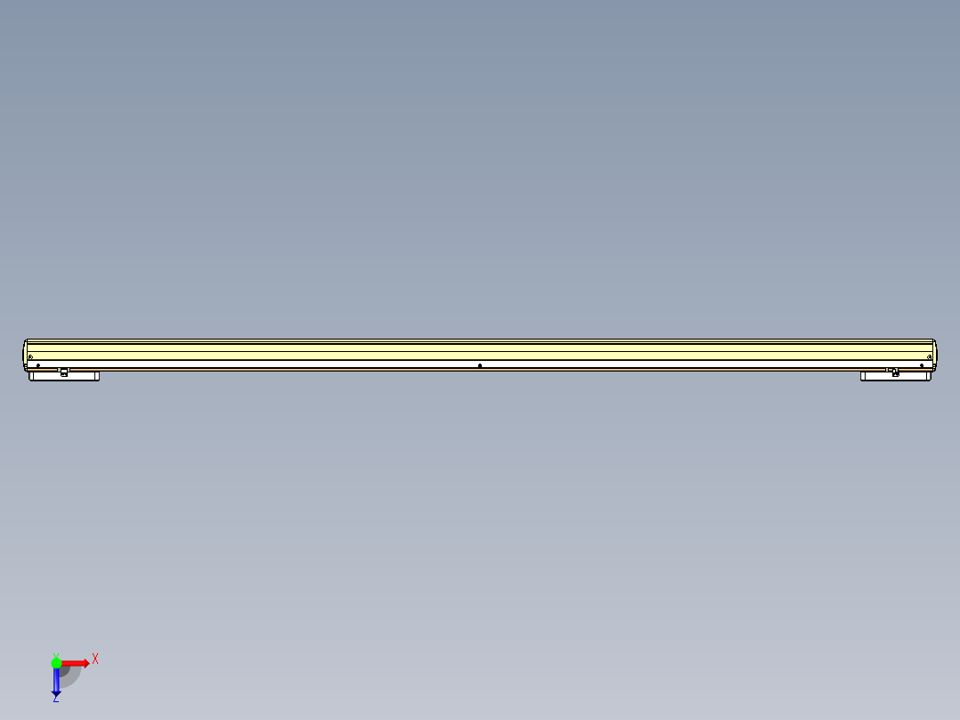 威洛博LC系列3d模型模组2LC17E1Y-S1700俯视图