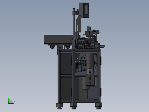 电阻元件全自动组装机左视缩略图