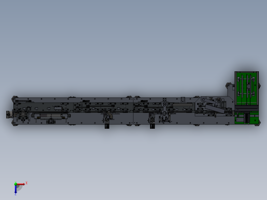 电阻元件全自动组装机俯视缩略图