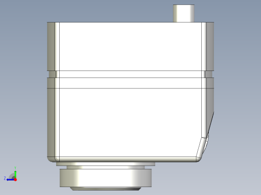 位置顯示器5561-3D多系列多零件图纸模型右视缩略图