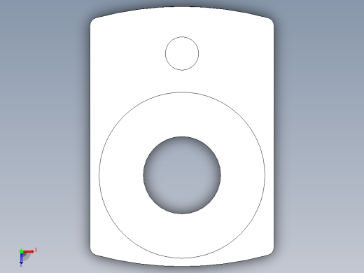 位置顯示器5561-3D多系列多零件图纸模型俯视缩略图